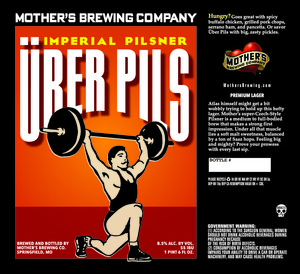 Mother's Brewing Company Uber Pils March 2015