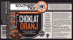 Southern Tier Brewing Company Choklat Oranj