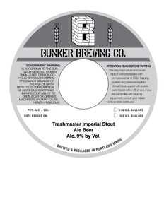 Trashmaster Imperial Stout March 2015
