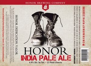 Honor India Pale Ale March 2015