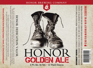 Honor Golden Ale March 2015