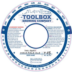 Toolbox Brewing Company Das Spalt