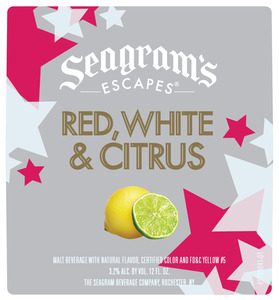 Seagram's Escapes Red, White & Citrus