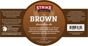 Strike Brewing Co Brown March 2015