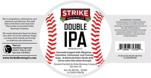 Strike Brewing Co Double IPA March 2015