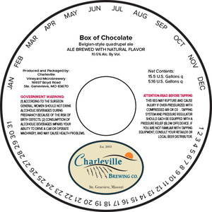 Charleville Box Of Chocolate