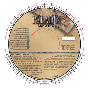Paladin Brewing Hunter's Pale Ale March 2015