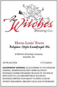 2 Witches Brewing Company Hocus Losin' Focus