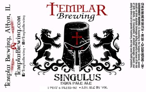 Templar Brewing Singulus March 2015