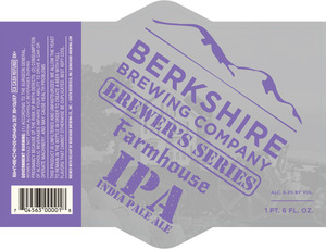 Berkshire Brewing Company Farmhouse IPA
