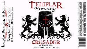 Templar Brewing Crusader April 2015