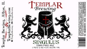 Templar Brewing Singulus April 2015