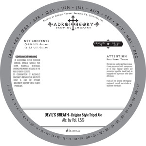 Adroit Theory Brewing Company Devil's Breath