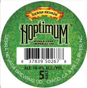 Sierra Nevada Hoptimum March 2015