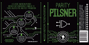 Tin Whiskers Brewing Parity Pilsner March 2015