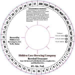 Hidden Cove Brewing Co. Berried Treasure