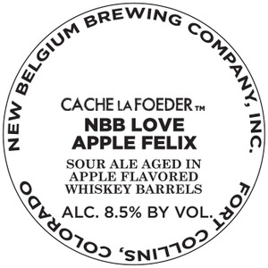 New Belgium Brewing Company, Inc. Nbb Love Apple Felix