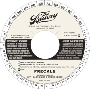 The Bruery Freckle