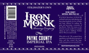 Iron Monk Payne County Imperial Ipa April 2015