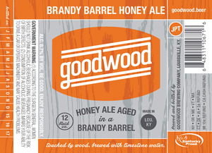 Brandy Barrel Honey Ale 