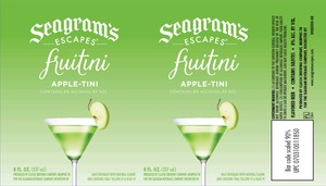 Seagram's Escapes Apple-tini