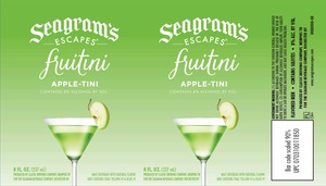 Seagram's Escapes Apple-tini
