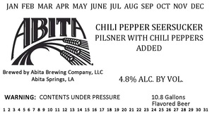 Abita Chili Pepper Seersucker