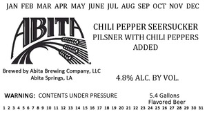 Abita Chili Pepper Seersucker March 2015