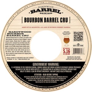 Hardywood Bourbon Barrel Cru