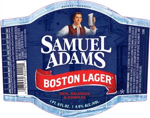 Samuel Adams Boston Lager March 2015