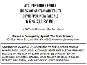 Against The Grain Brewery Atg Forbidden Fruits