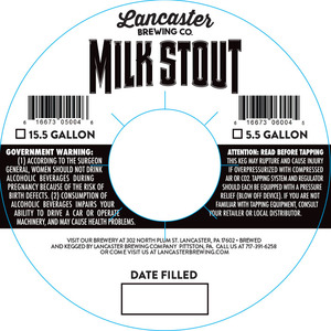 Milk Stout March 2015