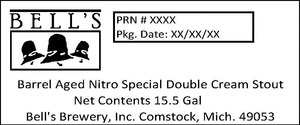 Bell's Barrel Aged Nitro Special Double Cream March 2015