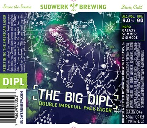 The Big Dipl Double Imperial Pale Lager March 2015