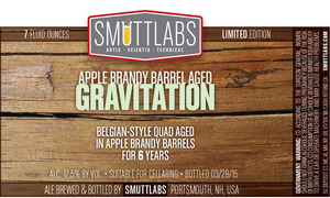 Smuttlabs Gravitation March 2015