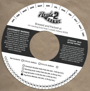 Route 2 Brews Psychotic Blonde April 2015