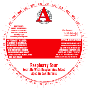 Avery Brewing Company Raspberry Sour