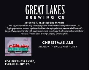 The Great Lakes Brewing Co. Christmas Ale April 2015