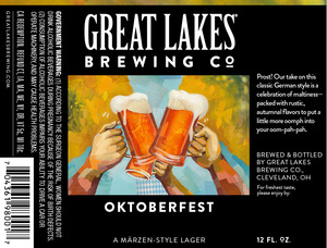 The Great Lakes Brewing Co. Oktoberfest April 2015