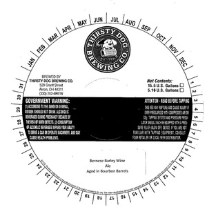 Thirsty Dog Brewing Co Bernese April 2015