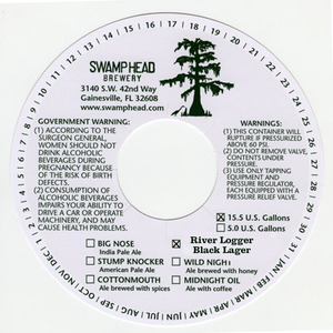 Swamp Head Brewery River Logger