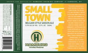 Hamburg Brewing Company Small Town