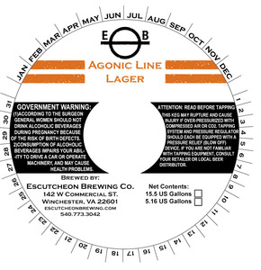 Agonic Line Lager April 2015