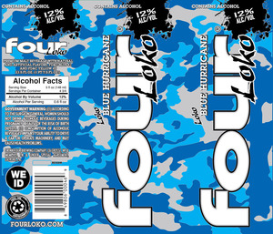 Four Loko Blue Hurricane