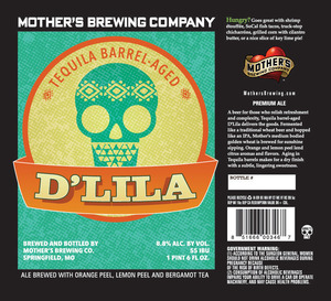 Mother's Brewing Company Tequila Barrel-aged D'lila April 2015