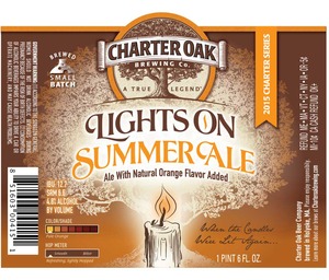 Charter Oak Beer Co. Lights On