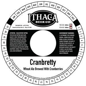 Ithaca Beer Company Cranbretty