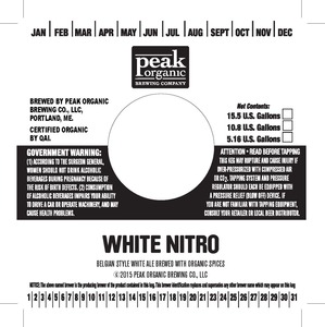 Peak Organic White Nitro
