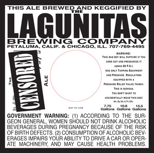 The Lagunitas Brewing Company Censored April 2015