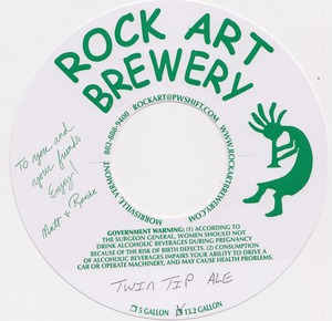 Rock Art Brewery Twin Tip April 2015
